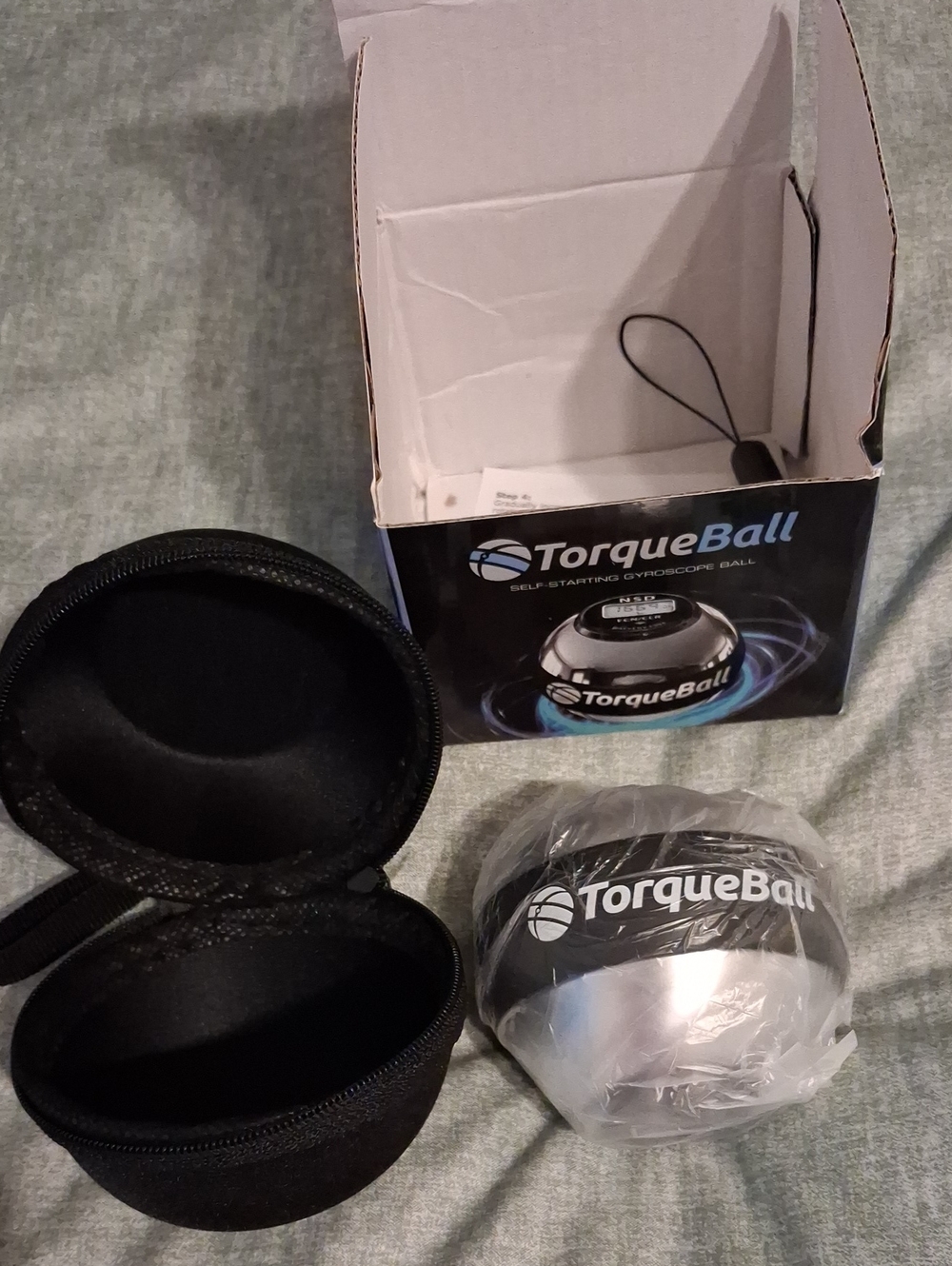 TorqueBall  Gyroscope Ball - Black/silver - Picture 4 of 4